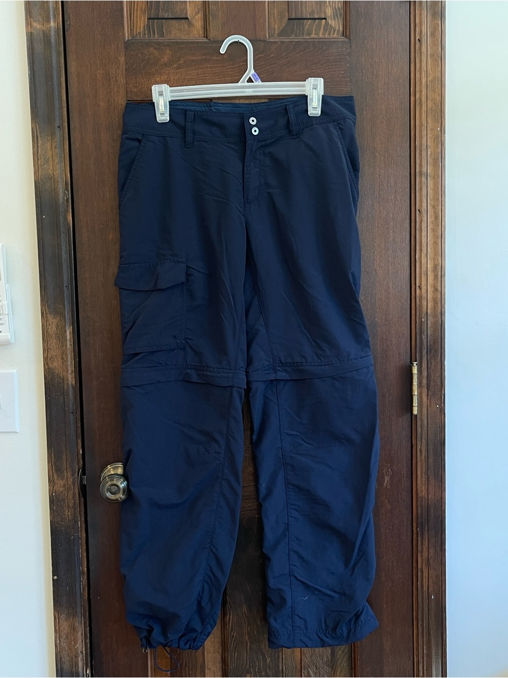 Columbia PFG Omni-Shade Convertible Pants Blue Women’s Size 10 Short